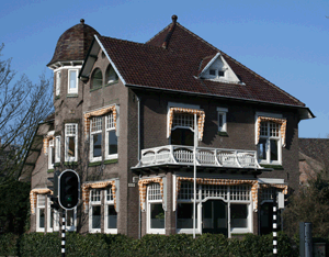 De drieluik Geversstraat 37 Oegstgeest 